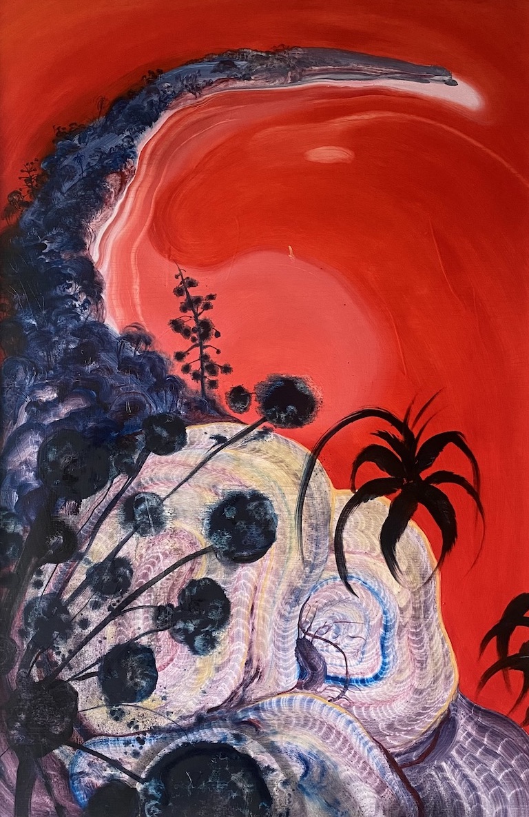 Headland dreaming in the siren sea